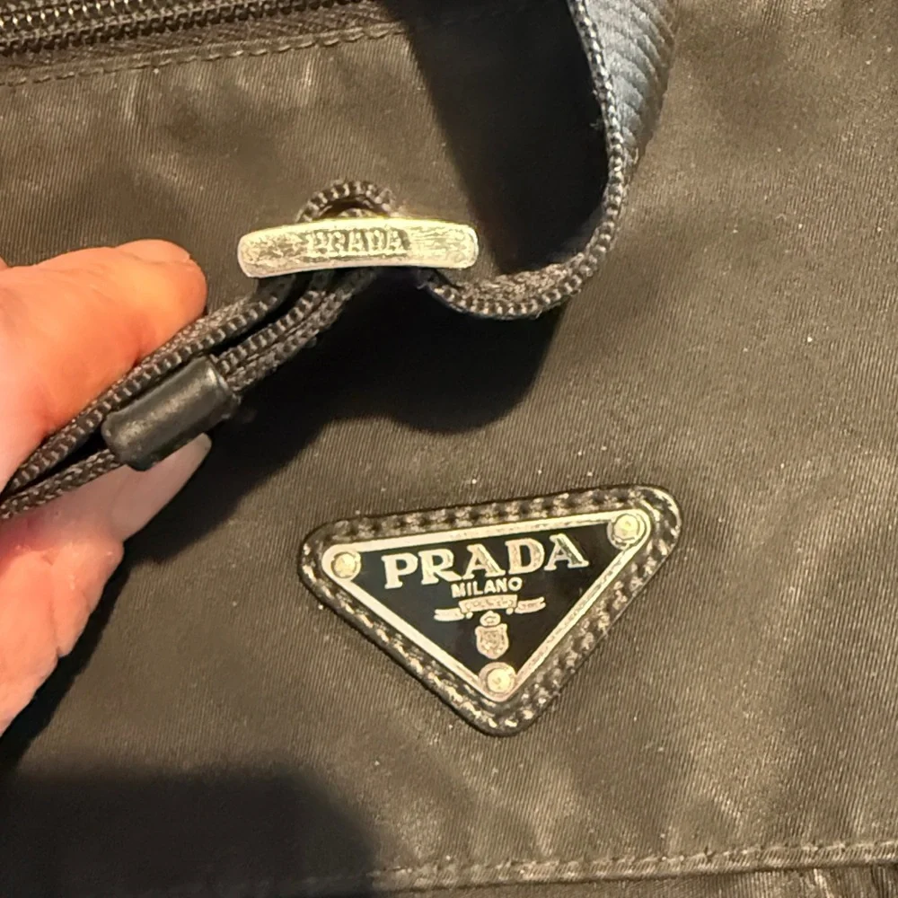 Prada Black Nylon Messenger Bag - Picture 5 of 5